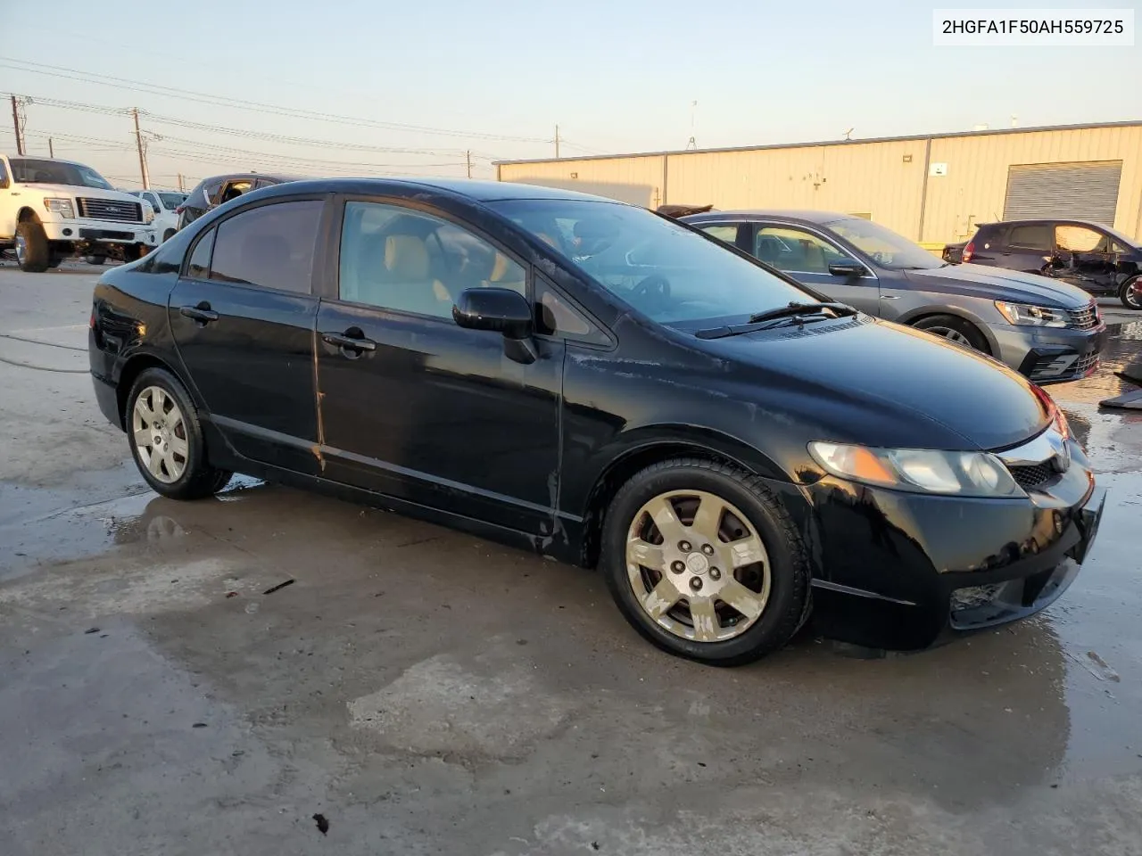 2010 Honda Civic Lx VIN: 2HGFA1F50AH559725 Lot: 74008044