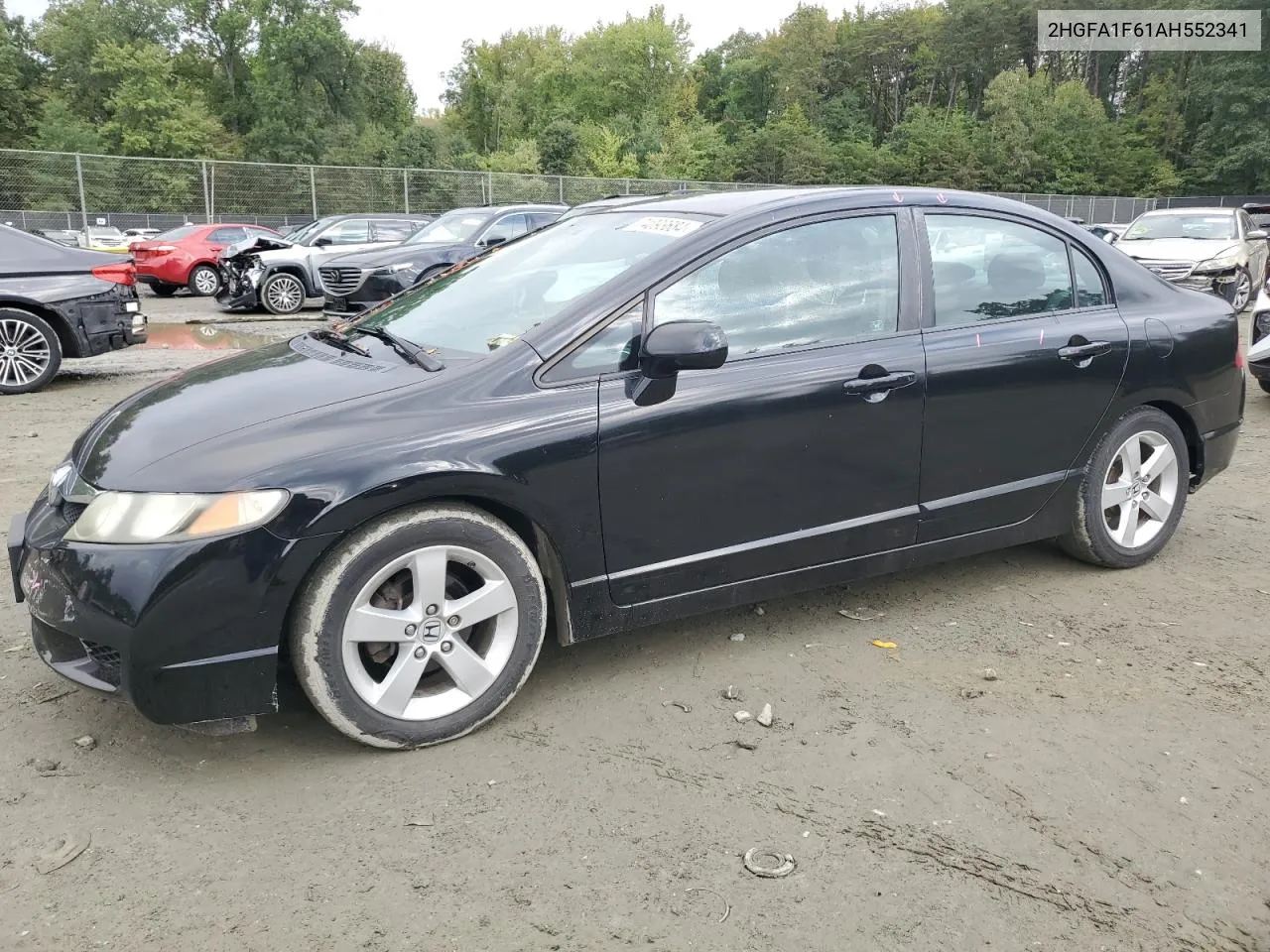 2010 Honda Civic Lx-S VIN: 2HGFA1F61AH552341 Lot: 74093684