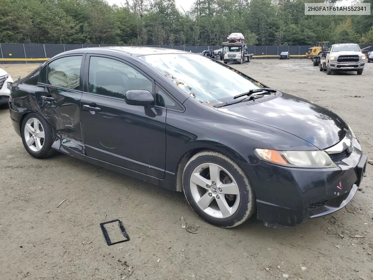 2010 Honda Civic Lx-S VIN: 2HGFA1F61AH552341 Lot: 74093684