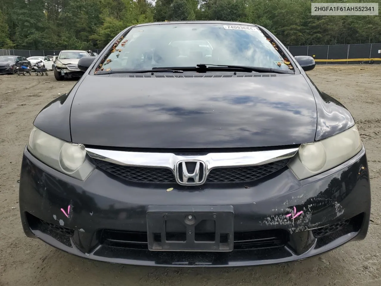 2HGFA1F61AH552341 2010 Honda Civic Lx-S