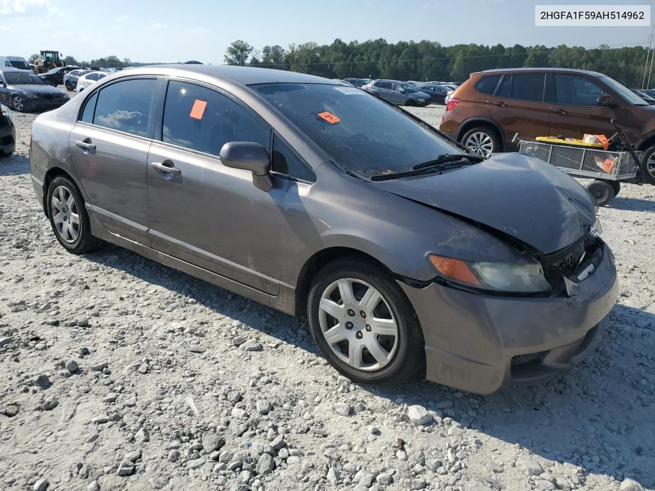 2010 Honda Civic Lx VIN: 2HGFA1F59AH514962 Lot: 74167024