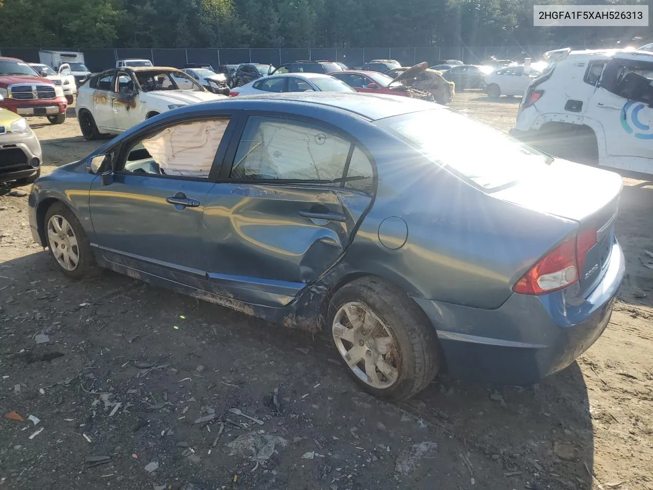 2HGFA1F5XAH526313 2010 Honda Civic Lx