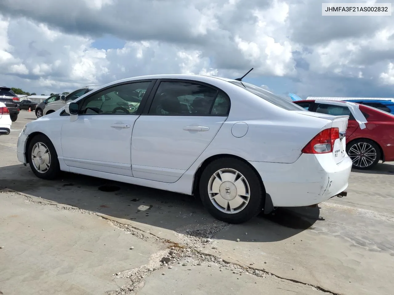 2010 Honda Civic Hybrid VIN: JHMFA3F21AS002832 Lot: 74301784