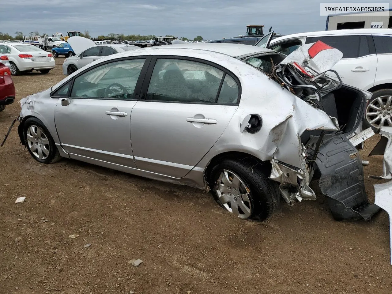 2010 Honda Civic Lx VIN: 19XFA1F5XAE053829 Lot: 74336654