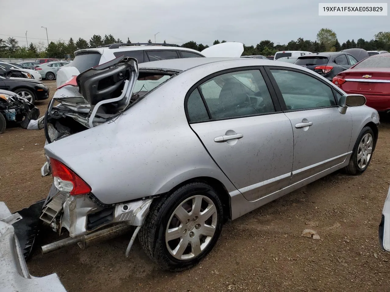 2010 Honda Civic Lx VIN: 19XFA1F5XAE053829 Lot: 74336654