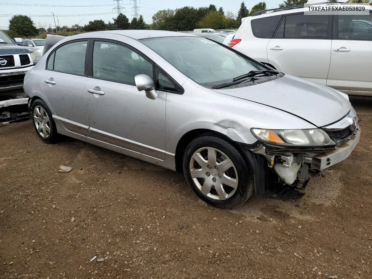 2010 Honda Civic Lx VIN: 19XFA1F5XAE053829 Lot: 74336654