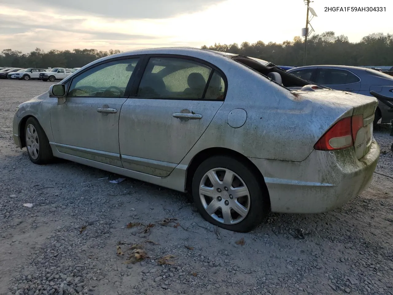 2010 Honda Civic Lx VIN: 2HGFA1F59AH304331 Lot: 74356344