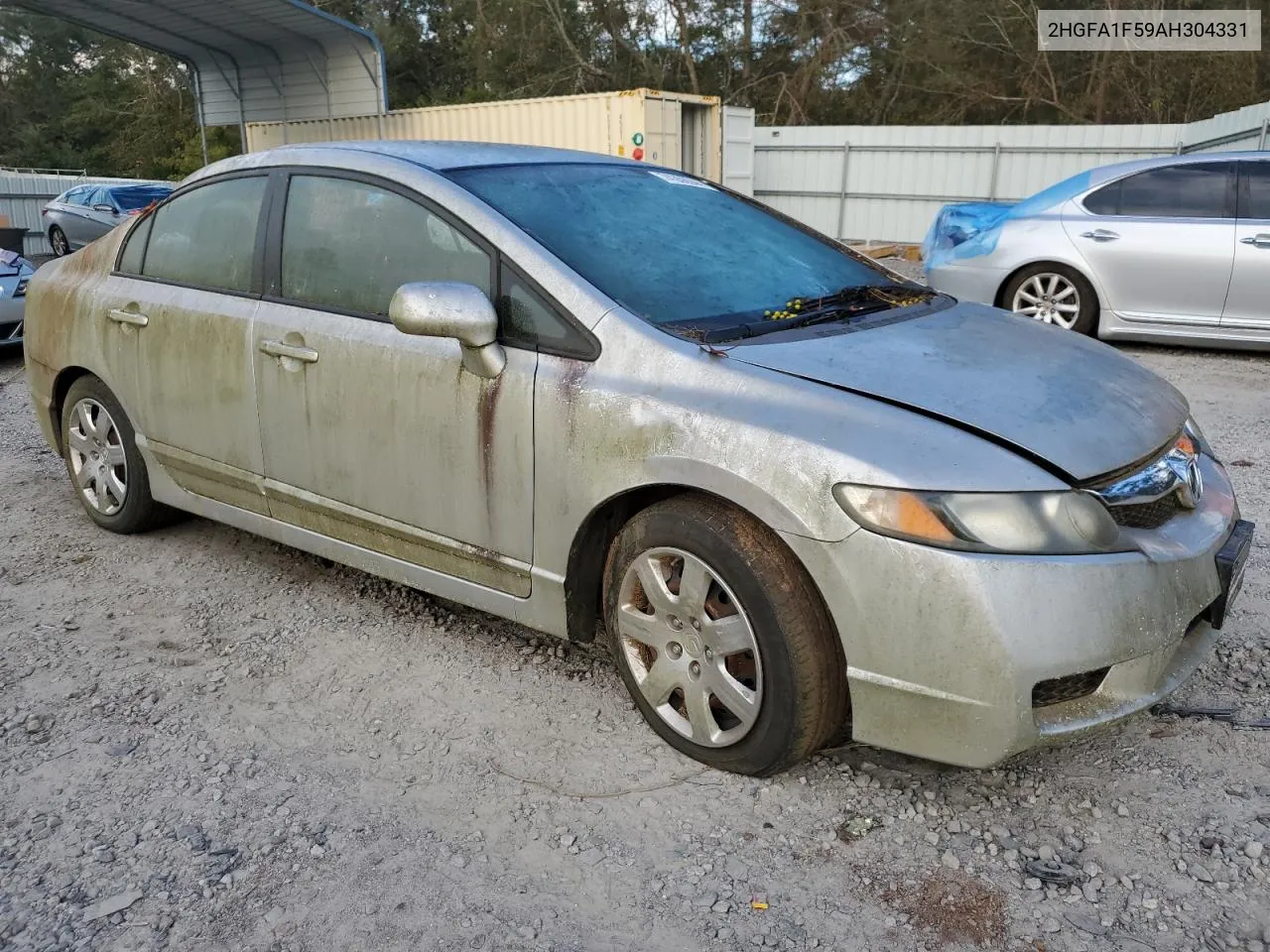 2HGFA1F59AH304331 2010 Honda Civic Lx