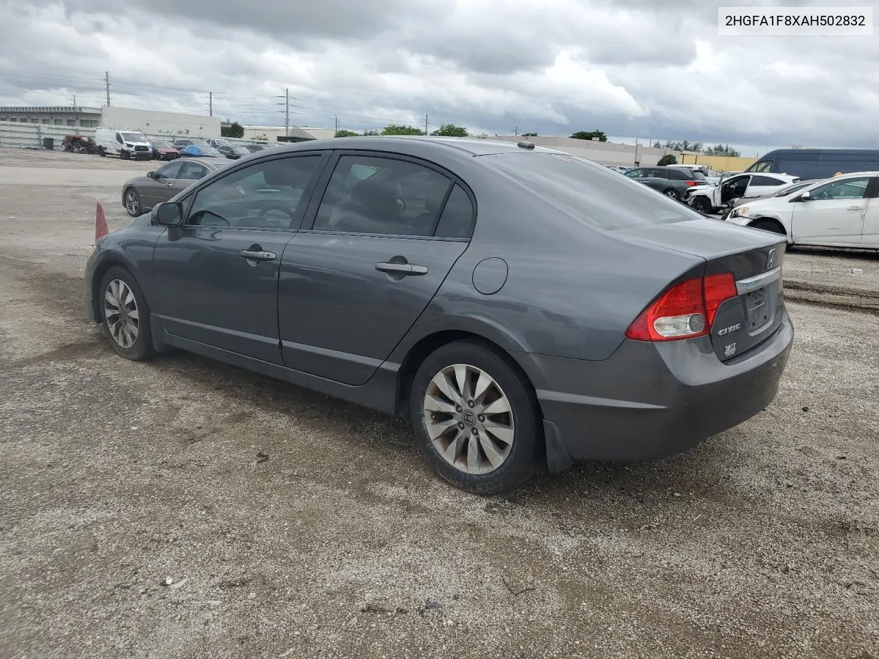 2010 Honda Civic Ex VIN: 2HGFA1F8XAH502832 Lot: 74497644