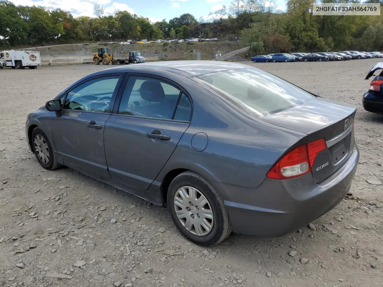 2010 Honda Civic Vp VIN: 2HGFA1F33AH564769 Lot: 74506924