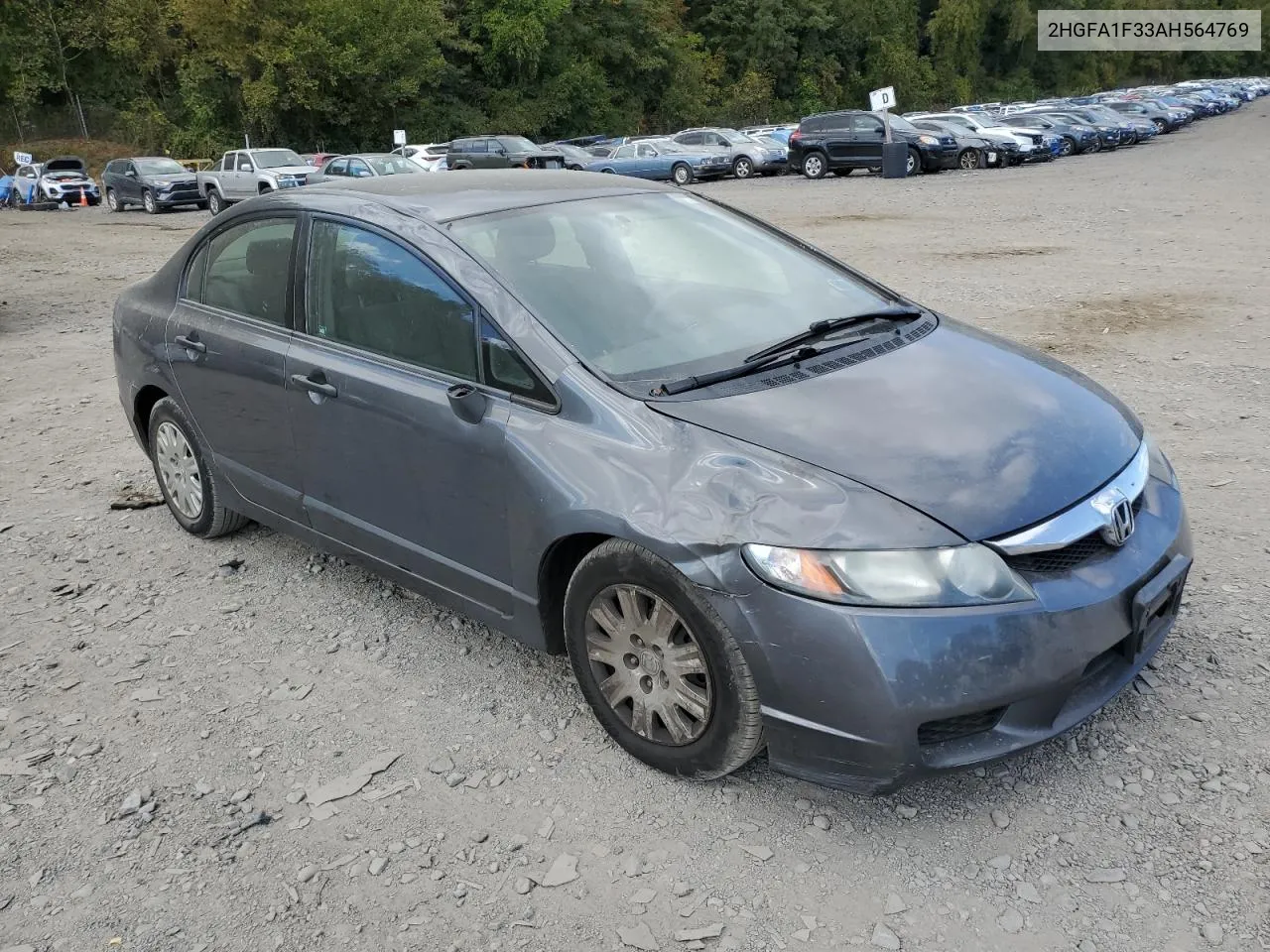 2010 Honda Civic Vp VIN: 2HGFA1F33AH564769 Lot: 74506924