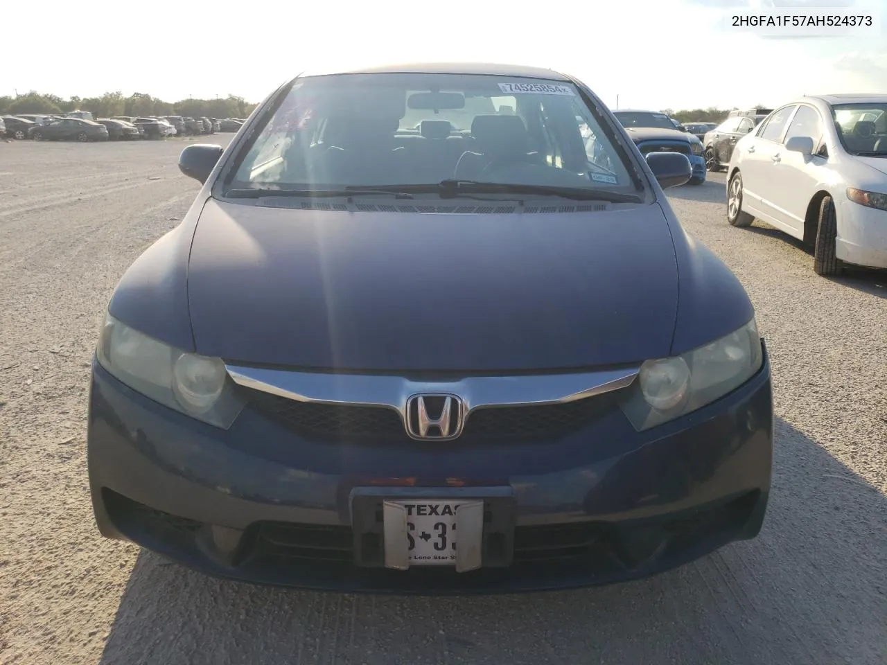 2010 Honda Civic Lx VIN: 2HGFA1F57AH524373 Lot: 74525854