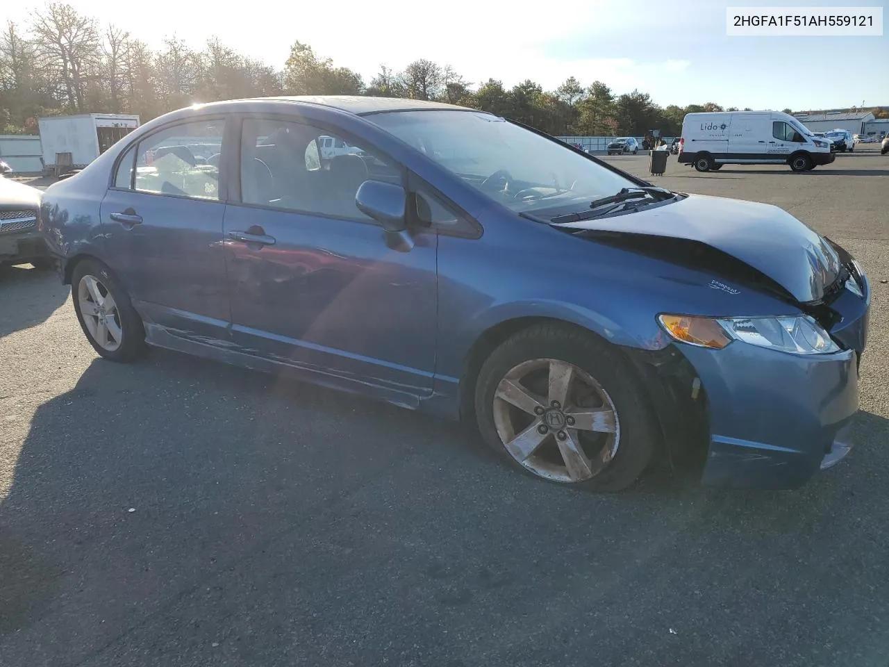 2HGFA1F51AH559121 2010 Honda Civic Lx