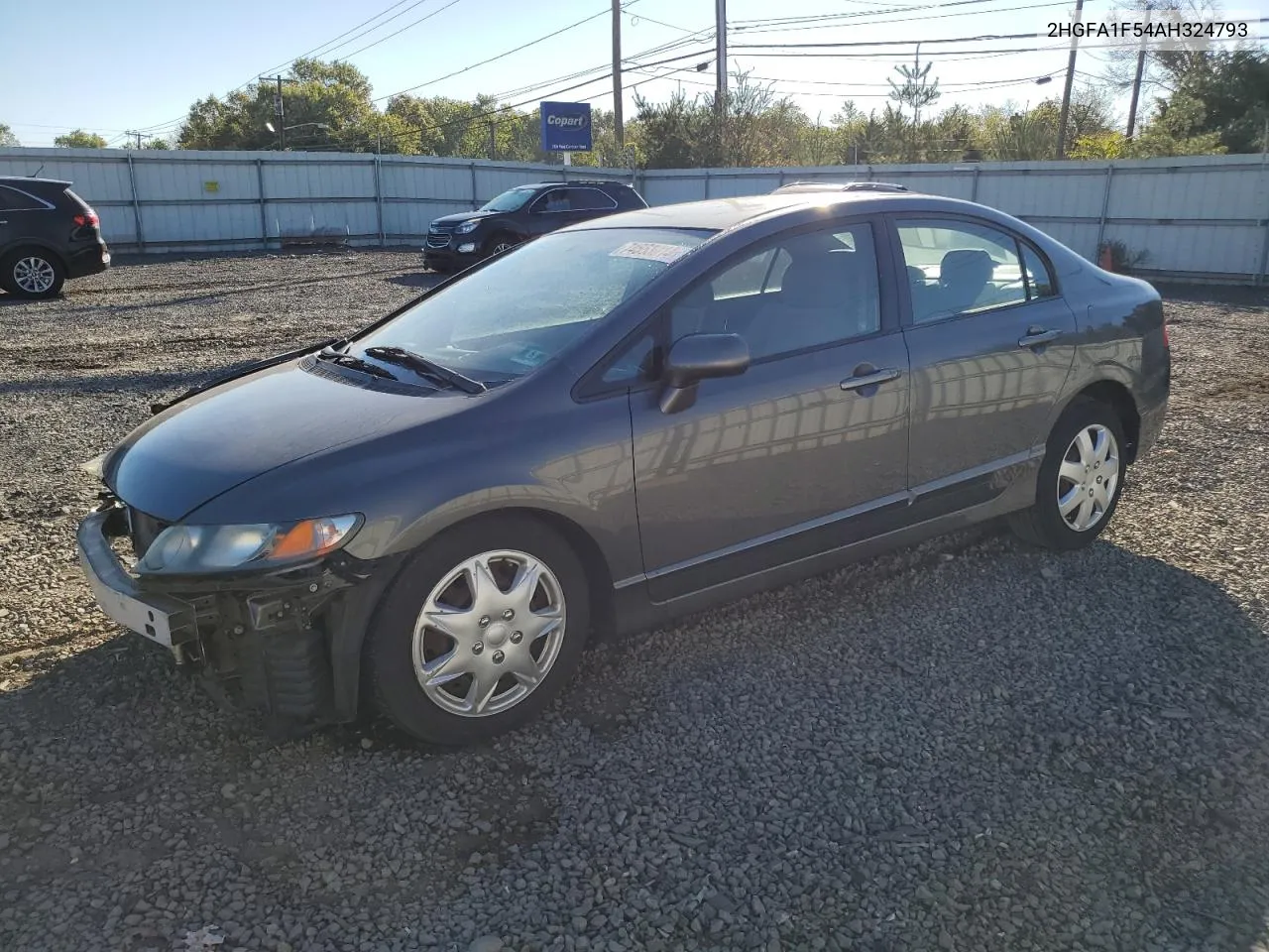 2010 Honda Civic Lx VIN: 2HGFA1F54AH324793 Lot: 74553014