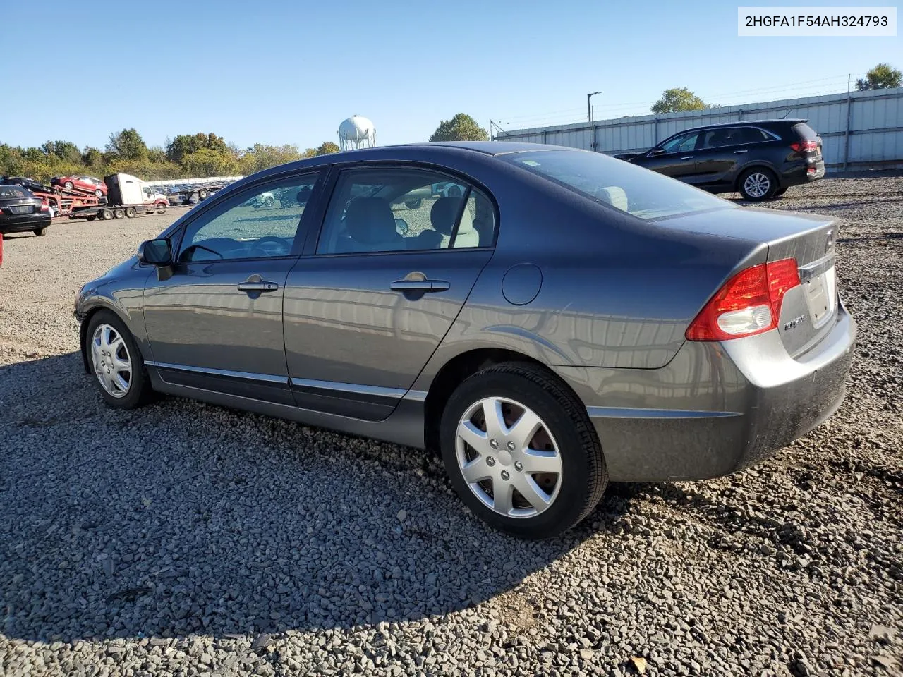 2010 Honda Civic Lx VIN: 2HGFA1F54AH324793 Lot: 74553014