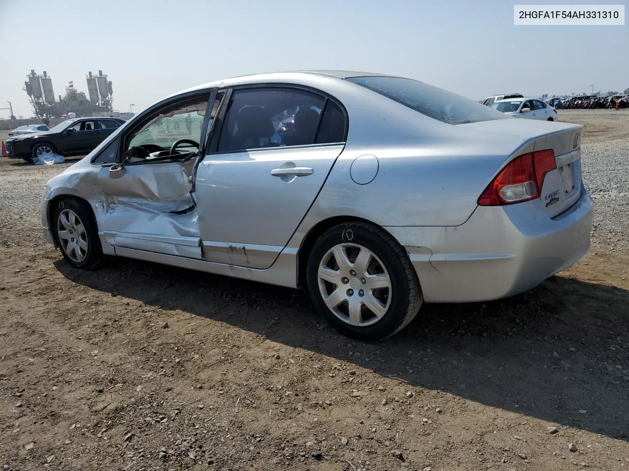 2010 Honda Civic Lx VIN: 2HGFA1F54AH331310 Lot: 74748504