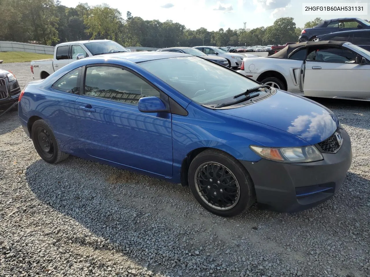 2010 Honda Civic Lx VIN: 2HGFG1B60AH531131 Lot: 74768724