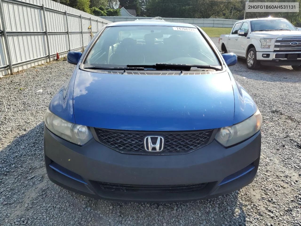 2010 Honda Civic Lx VIN: 2HGFG1B60AH531131 Lot: 74768724