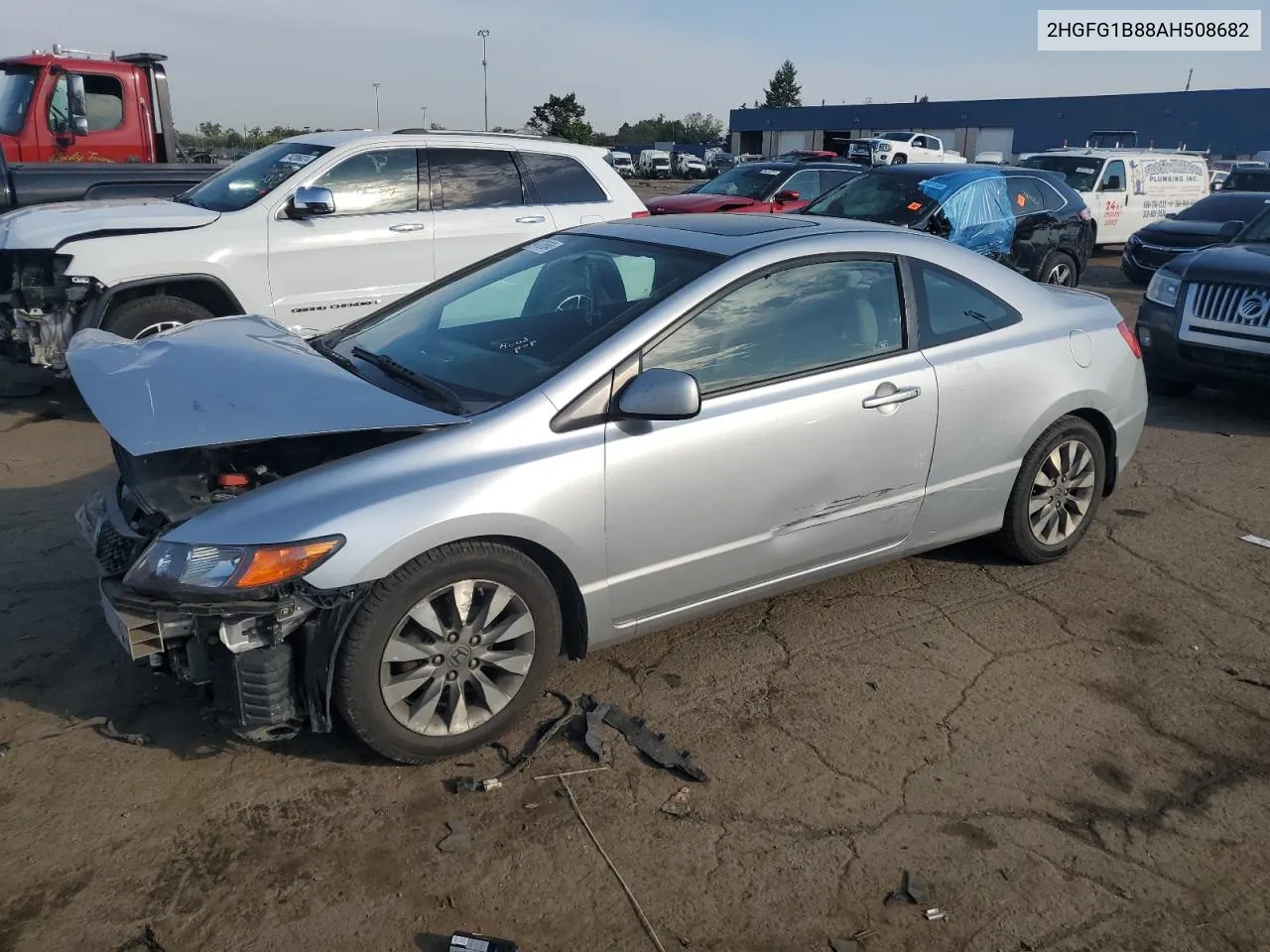 2010 Honda Civic Ex VIN: 2HGFG1B88AH508682 Lot: 74783664