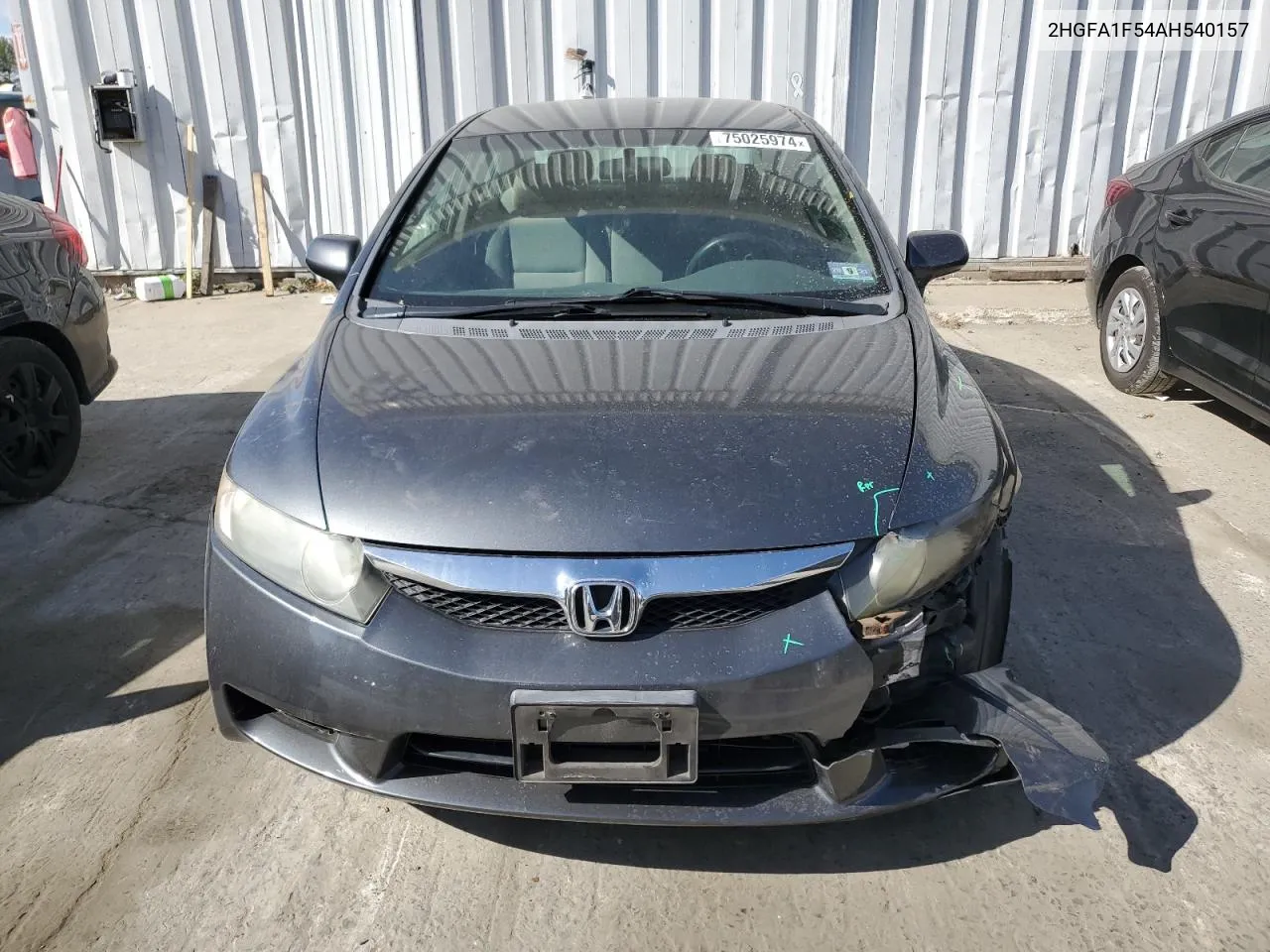 2HGFA1F54AH540157 2010 Honda Civic Lx