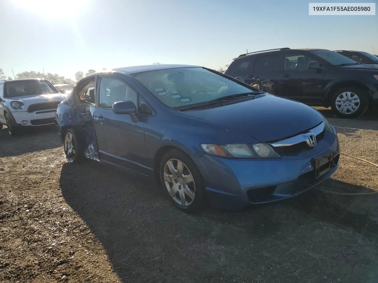 19XFA1F55AE005980 2010 Honda Civic Lx