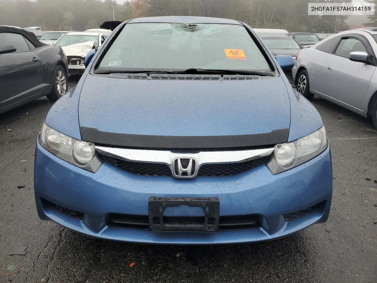 2010 Honda Civic Lx VIN: 2HGFA1F57AH314159 Lot: 75303184