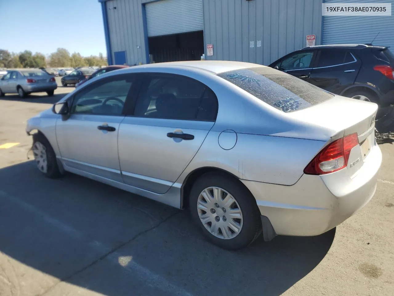 2010 Honda Civic Vp VIN: 19XFA1F38AE070935 Lot: 75304734