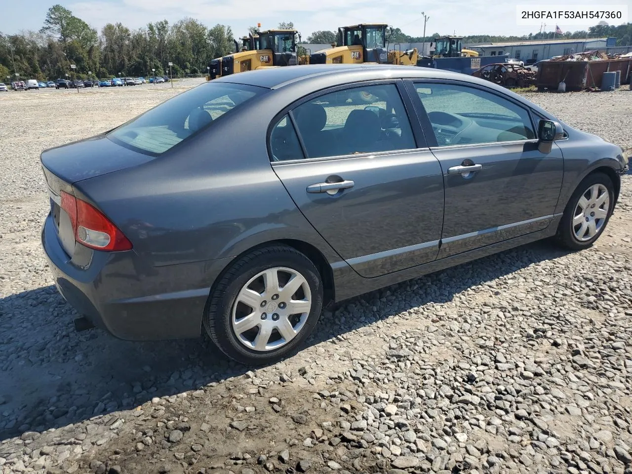 2010 Honda Civic Lx VIN: 2HGFA1F53AH547360 Lot: 75364874