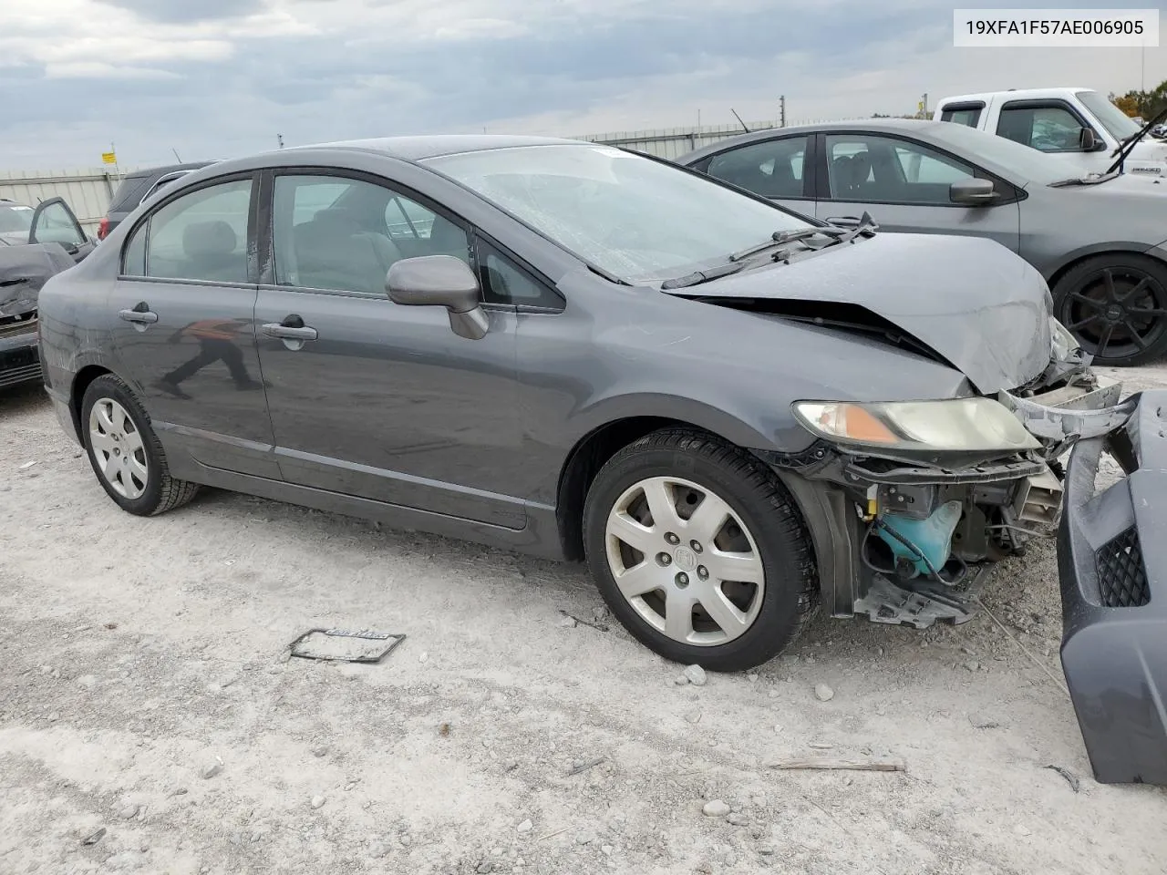 2010 Honda Civic Lx VIN: 19XFA1F57AE006905 Lot: 75640514