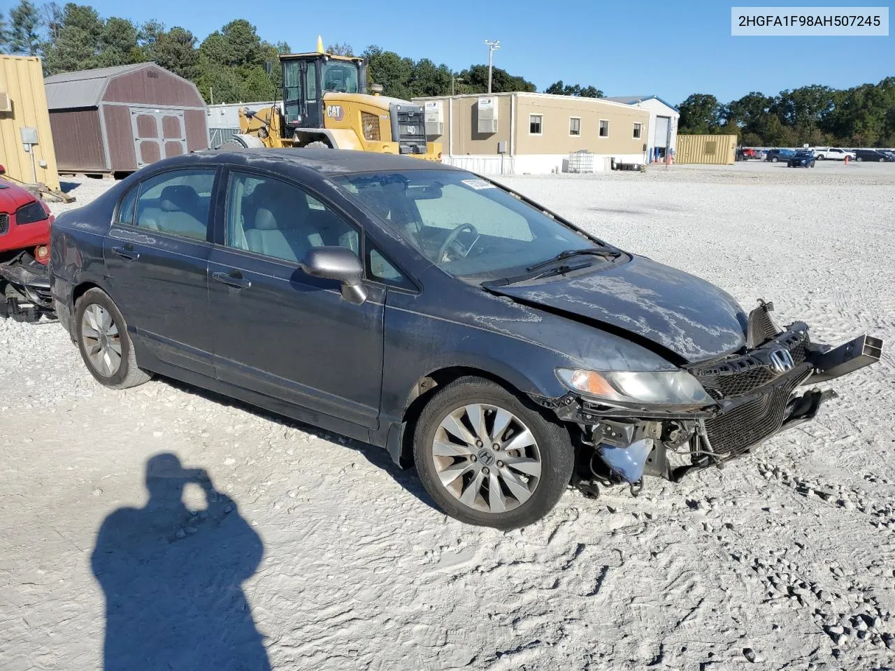 2010 Honda Civic Exl VIN: 2HGFA1F98AH507245 Lot: 75735604