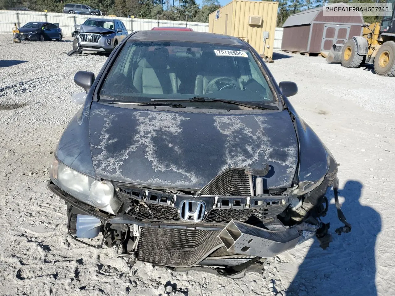 2010 Honda Civic Exl VIN: 2HGFA1F98AH507245 Lot: 75735604