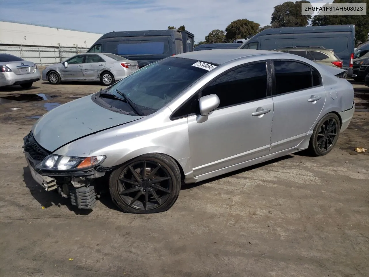 2HGFA1F31AH508023 2010 Honda Civic Vp