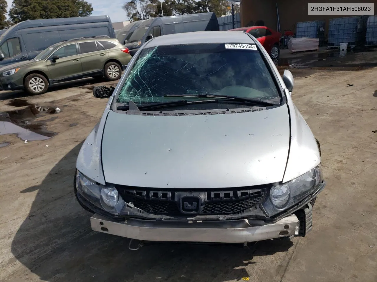 2HGFA1F31AH508023 2010 Honda Civic Vp