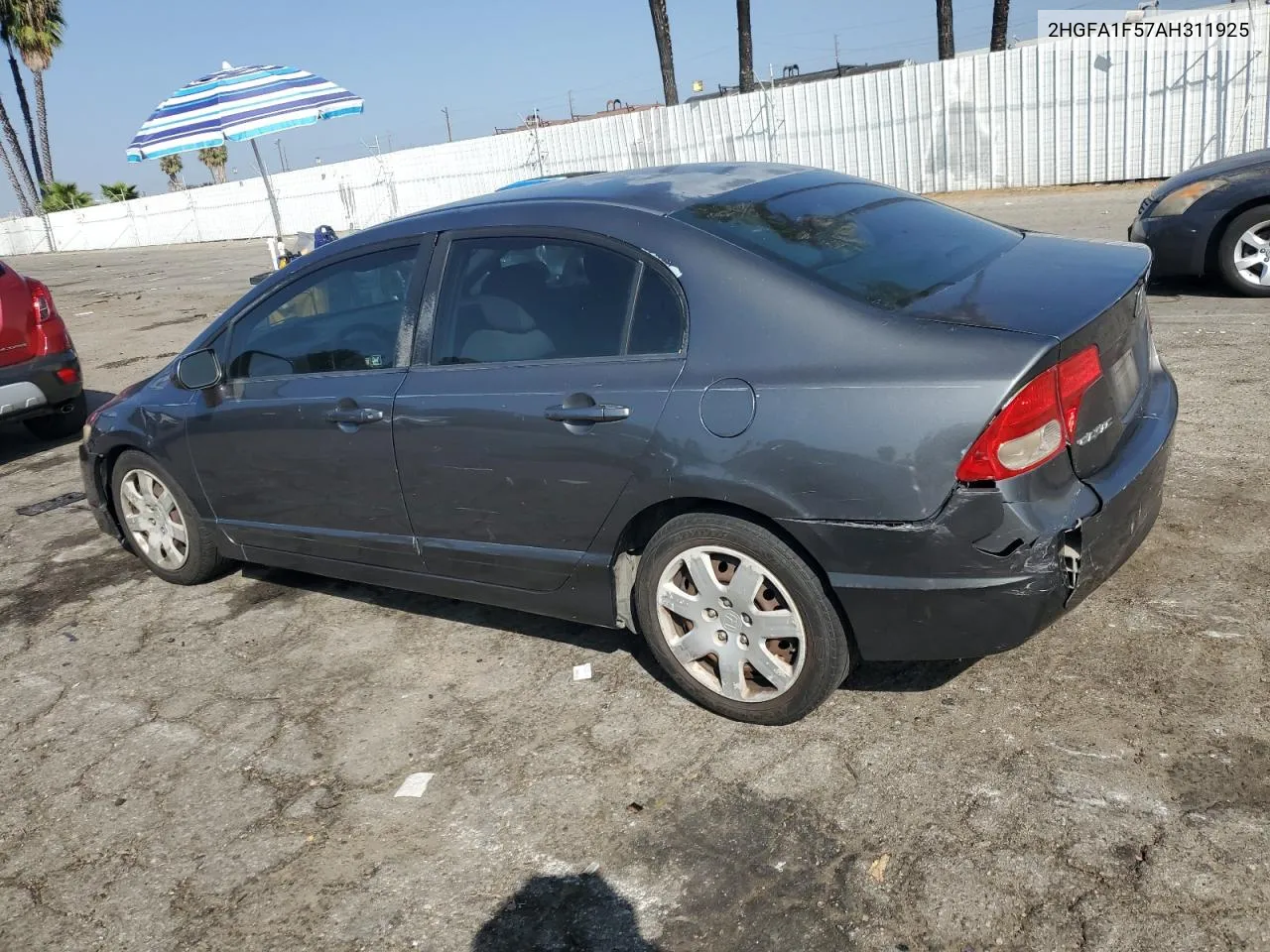 2010 Honda Civic Lx VIN: 2HGFA1F57AH311925 Lot: 75755524