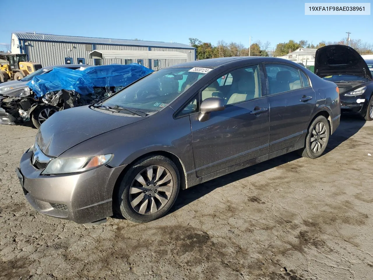 19XFA1F98AE038961 2010 Honda Civic Exl