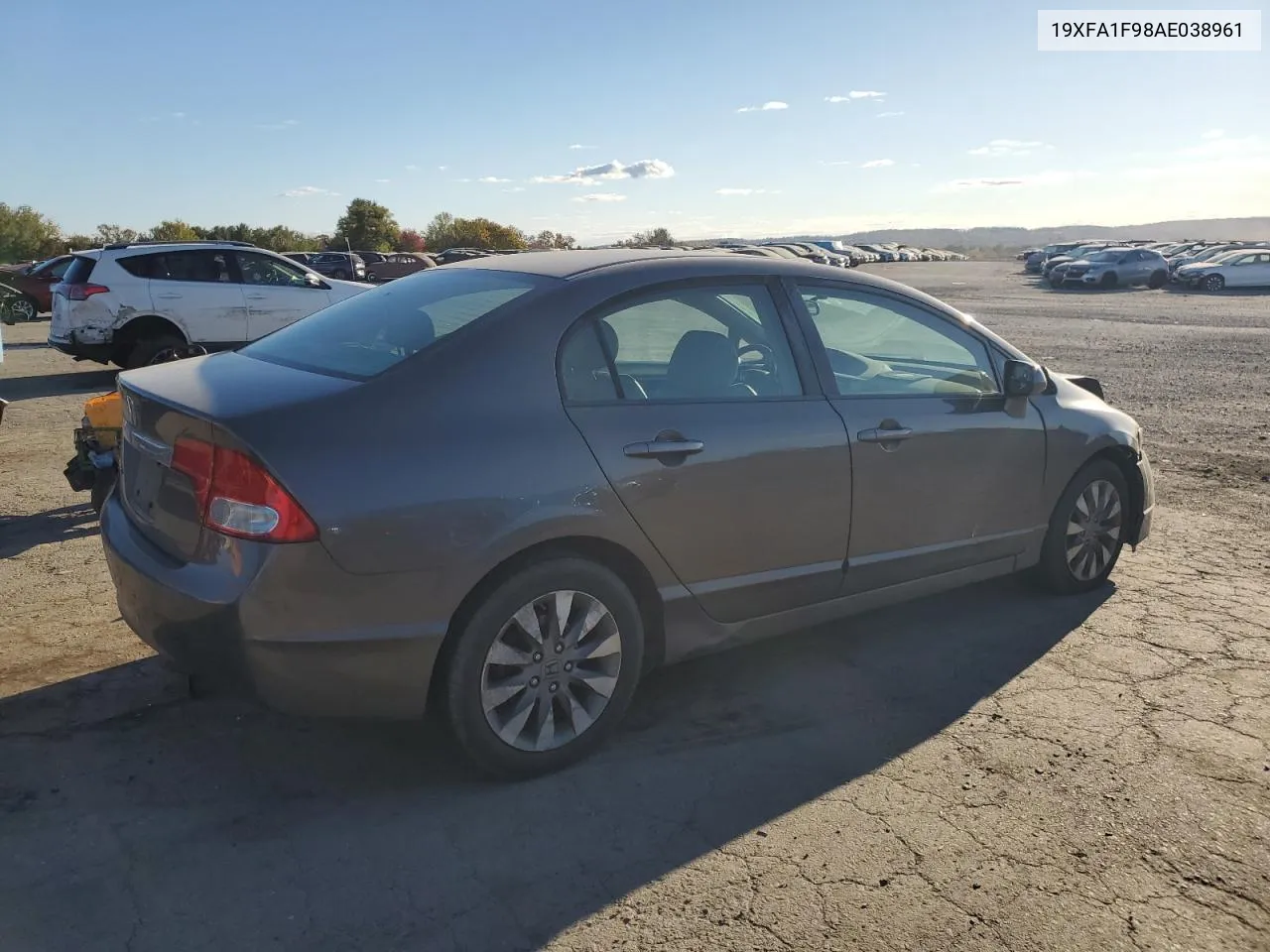 2010 Honda Civic Exl VIN: 19XFA1F98AE038961 Lot: 75830124