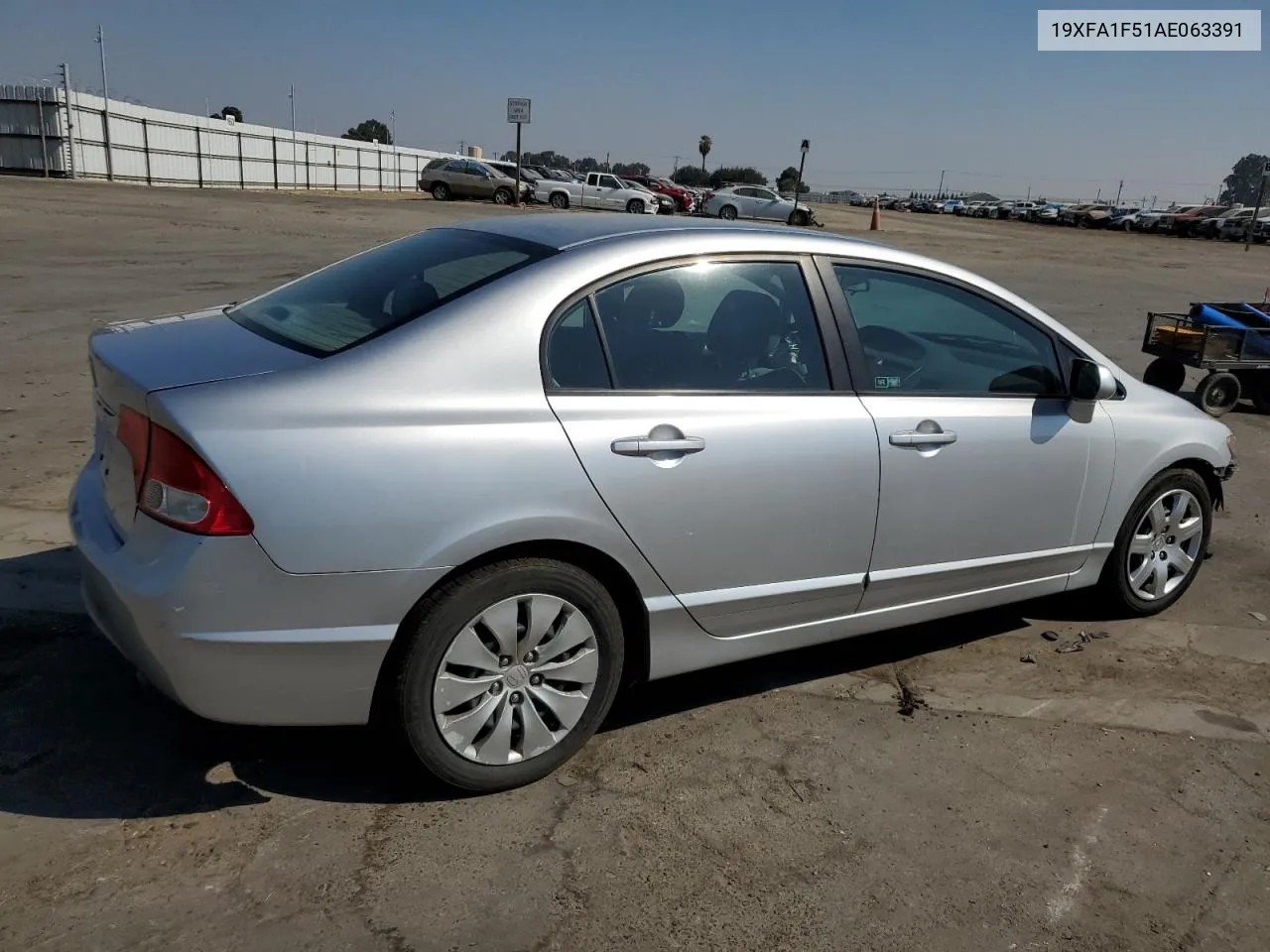 2010 Honda Civic Lx VIN: 19XFA1F51AE063391 Lot: 75964054