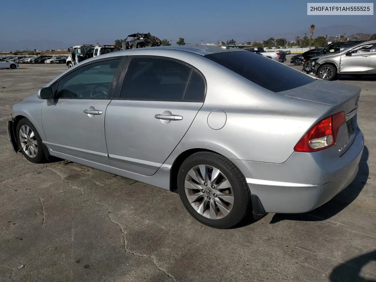 2010 Honda Civic Exl VIN: 2HGFA1F91AH555525 Lot: 75964104