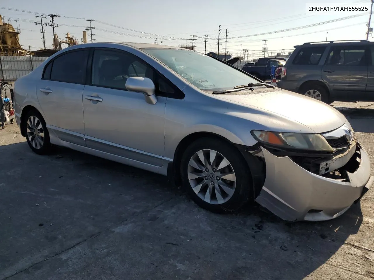 2010 Honda Civic Exl VIN: 2HGFA1F91AH555525 Lot: 75964104