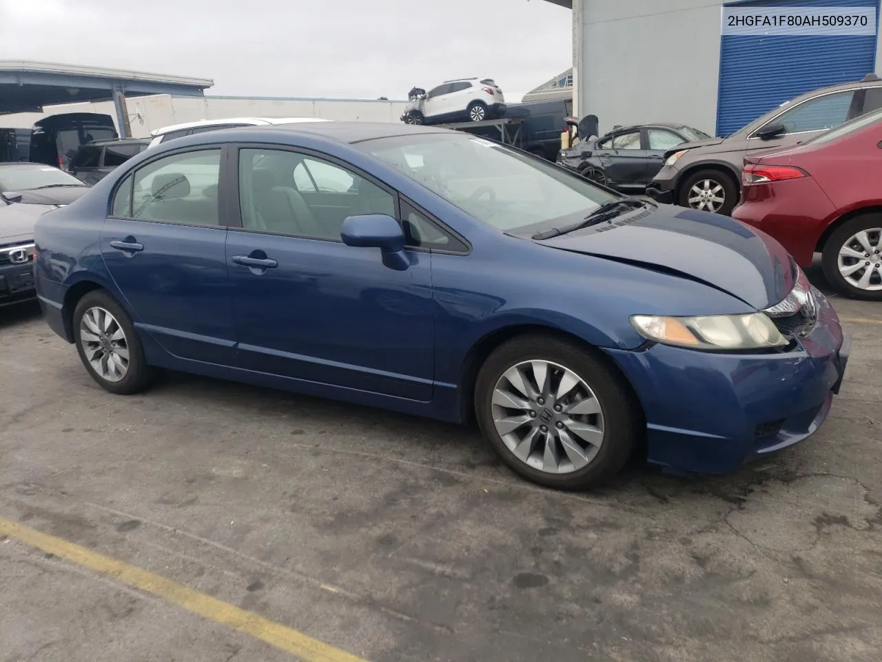 2010 Honda Civic Ex VIN: 2HGFA1F80AH509370 Lot: 76045124