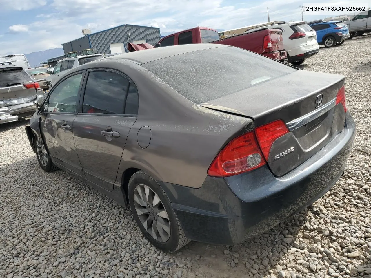 2010 Honda Civic Ex VIN: 2HGFA1F8XAH526662 Lot: 76063524