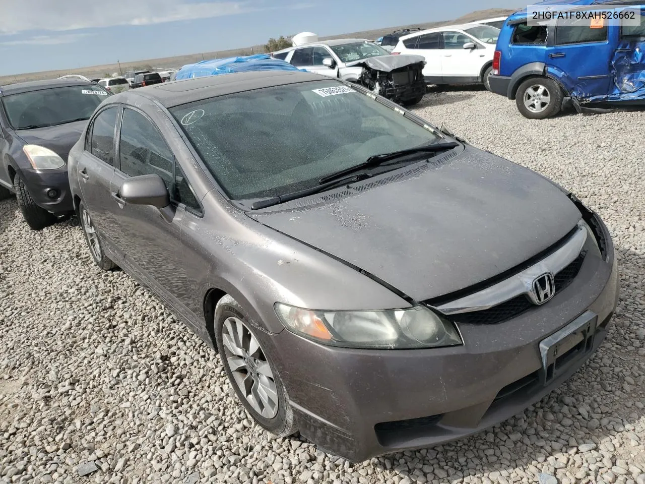 2010 Honda Civic Ex VIN: 2HGFA1F8XAH526662 Lot: 76063524