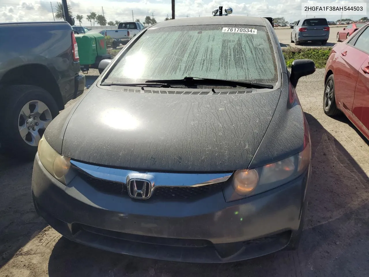 2HGFA1F38AH544503 2010 Honda Civic Vp