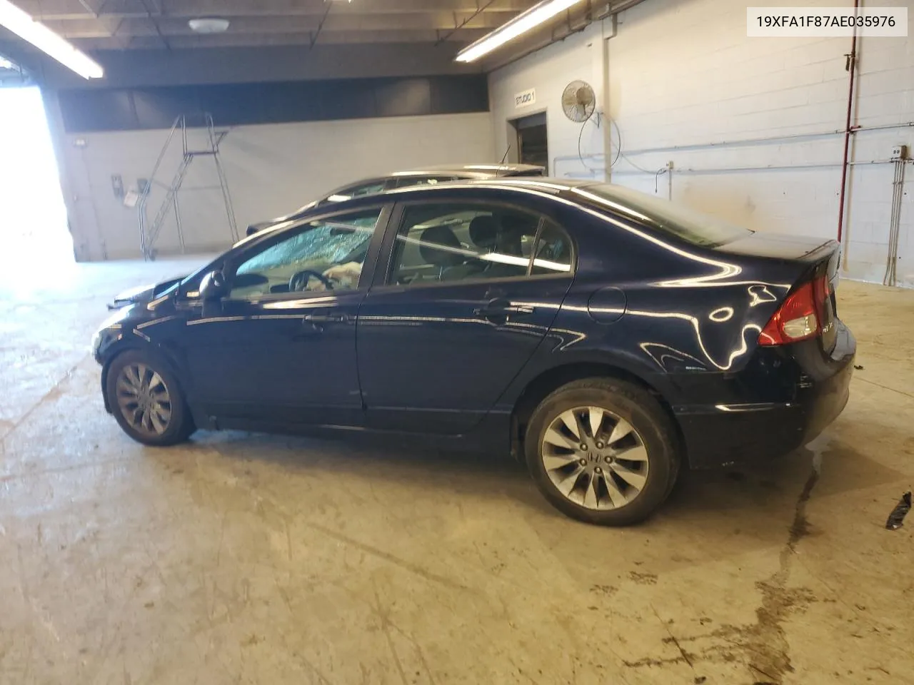 2010 Honda Civic Ex VIN: 19XFA1F87AE035976 Lot: 76181834