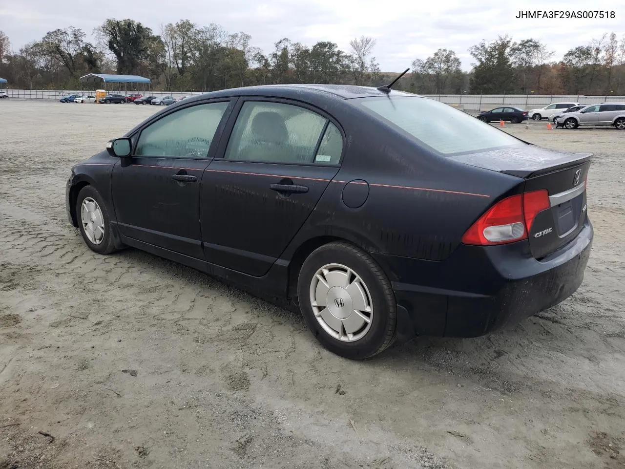 2010 Honda Civic Hybrid VIN: JHMFA3F29AS007518 Lot: 76342174