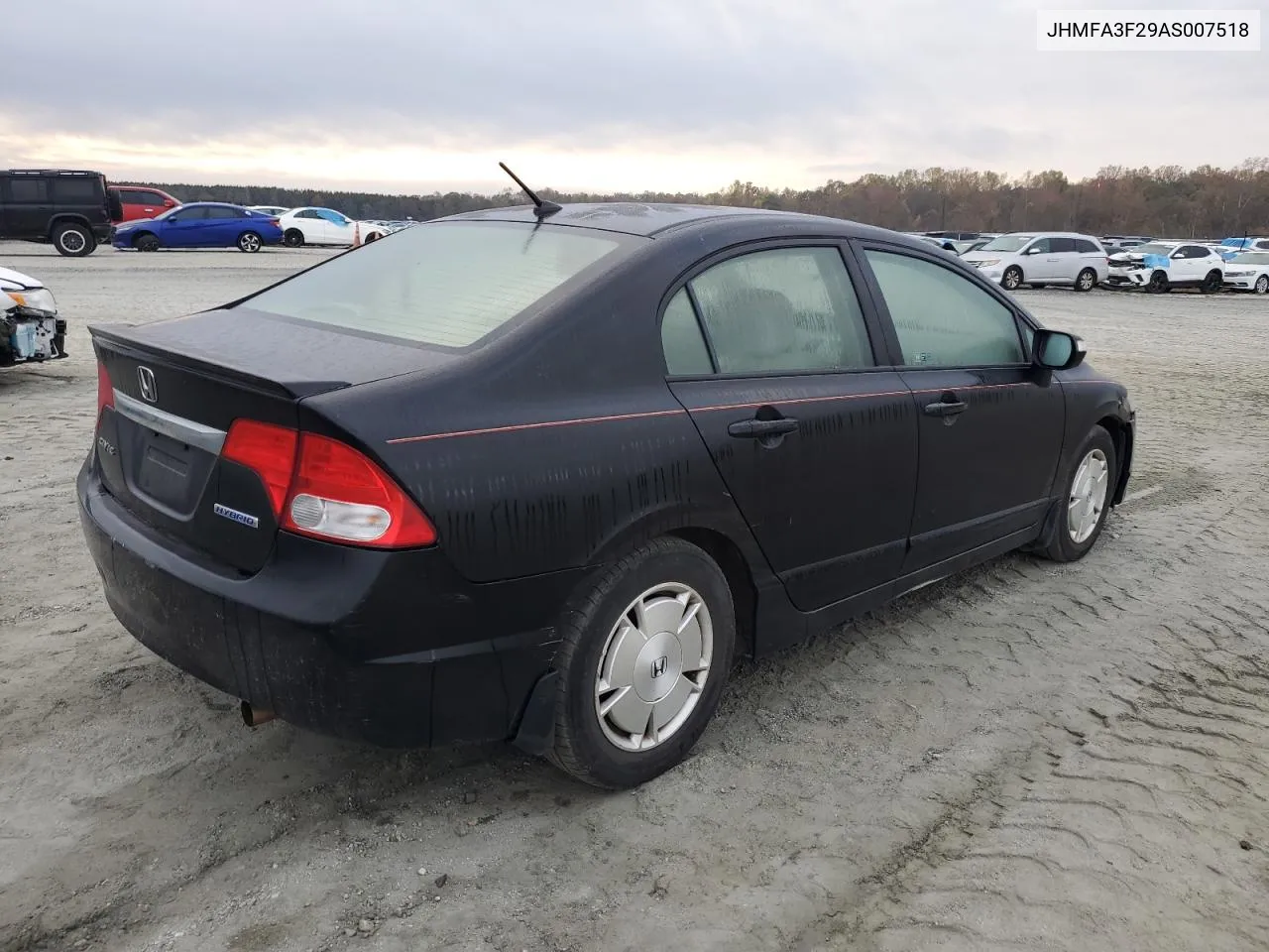 2010 Honda Civic Hybrid VIN: JHMFA3F29AS007518 Lot: 76342174