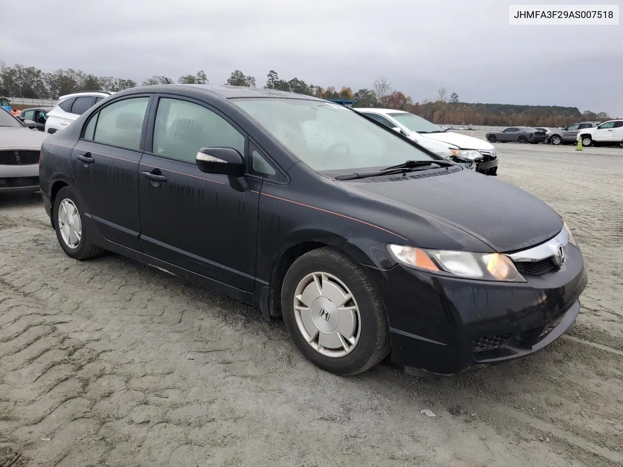 2010 Honda Civic Hybrid VIN: JHMFA3F29AS007518 Lot: 76342174