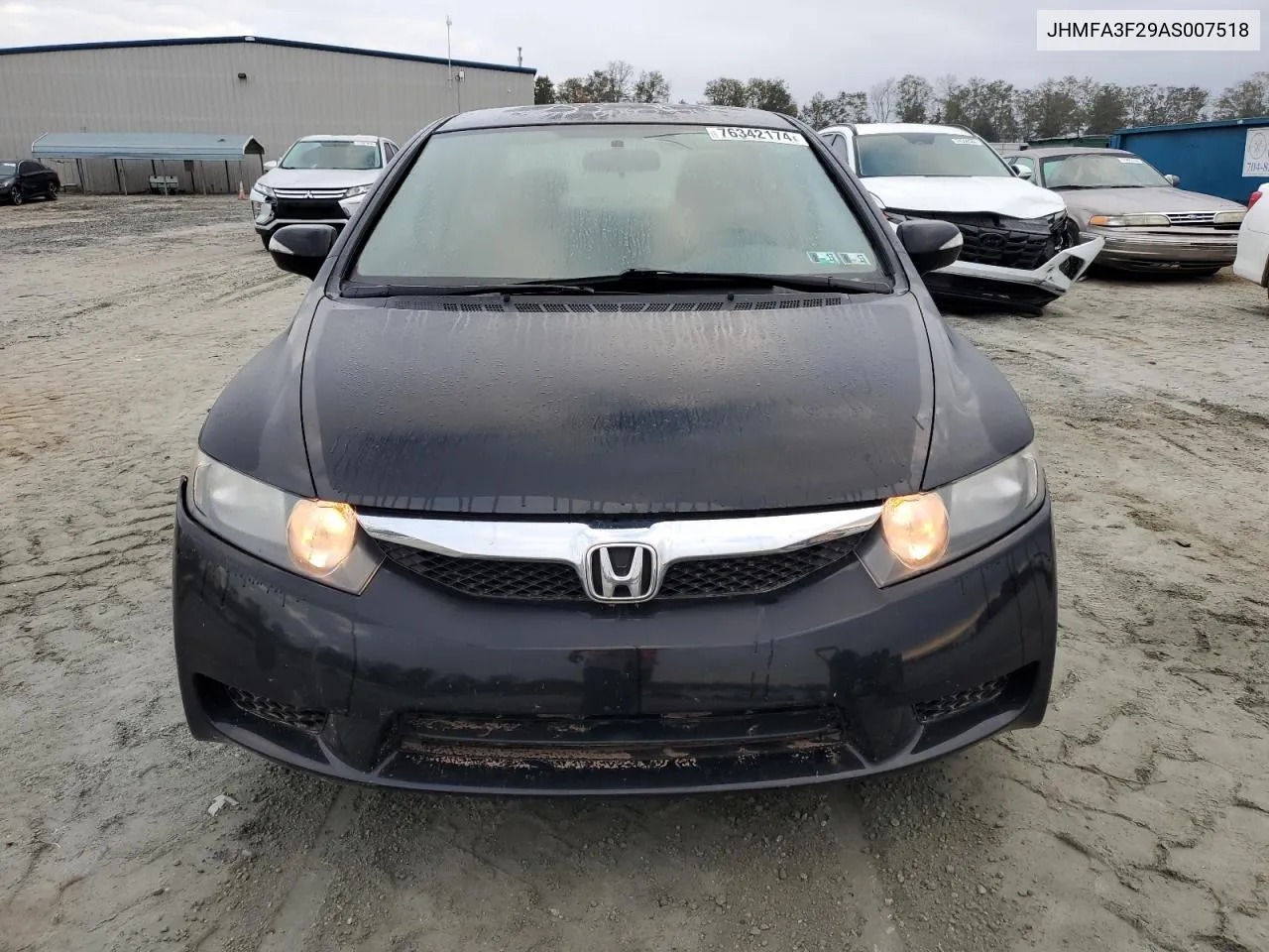 2010 Honda Civic Hybrid VIN: JHMFA3F29AS007518 Lot: 76342174