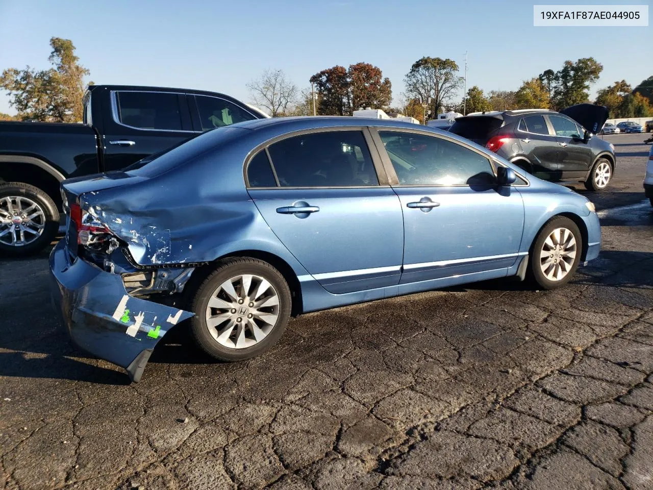 2010 Honda Civic Ex VIN: 19XFA1F87AE044905 Lot: 76385394