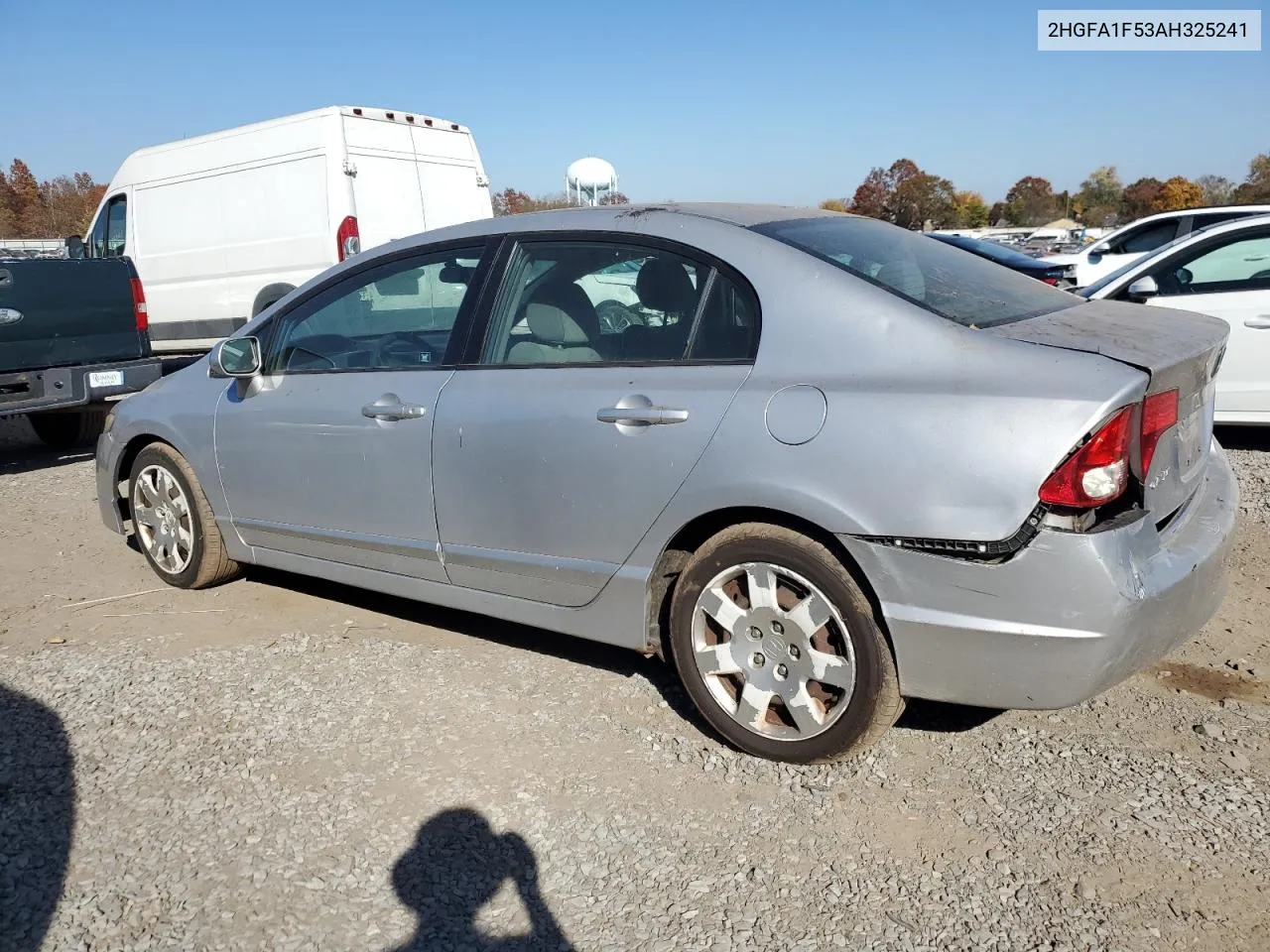 2010 Honda Civic Lx VIN: 2HGFA1F53AH325241 Lot: 76660344